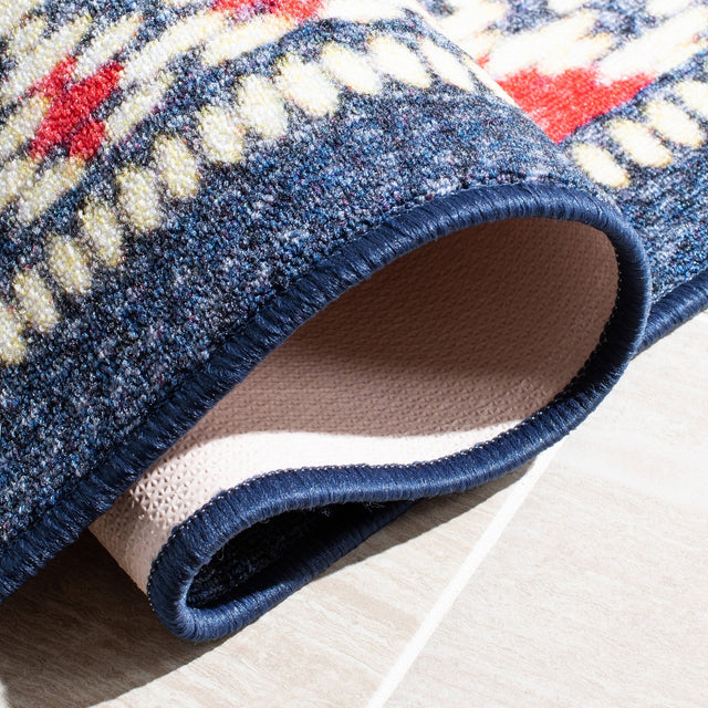 Safavieh Journey Jny167M Blue/Ivory Rugs - Safavieh - jny167m - 7r