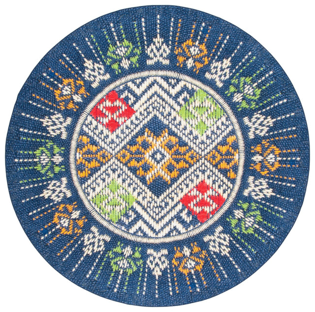 Safavieh Journey Jny167M Blue/Ivory Rugs - Safavieh - jny167m - 7r