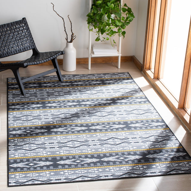 Safavieh Journey Jny179F Grey/Gold Rugs - Safavieh - jny179f - 4