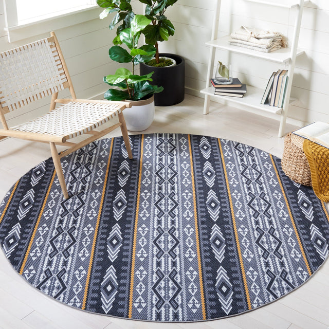 Safavieh Journey Jny179F Grey/Gold Rugs - Safavieh - jny179f - 7r