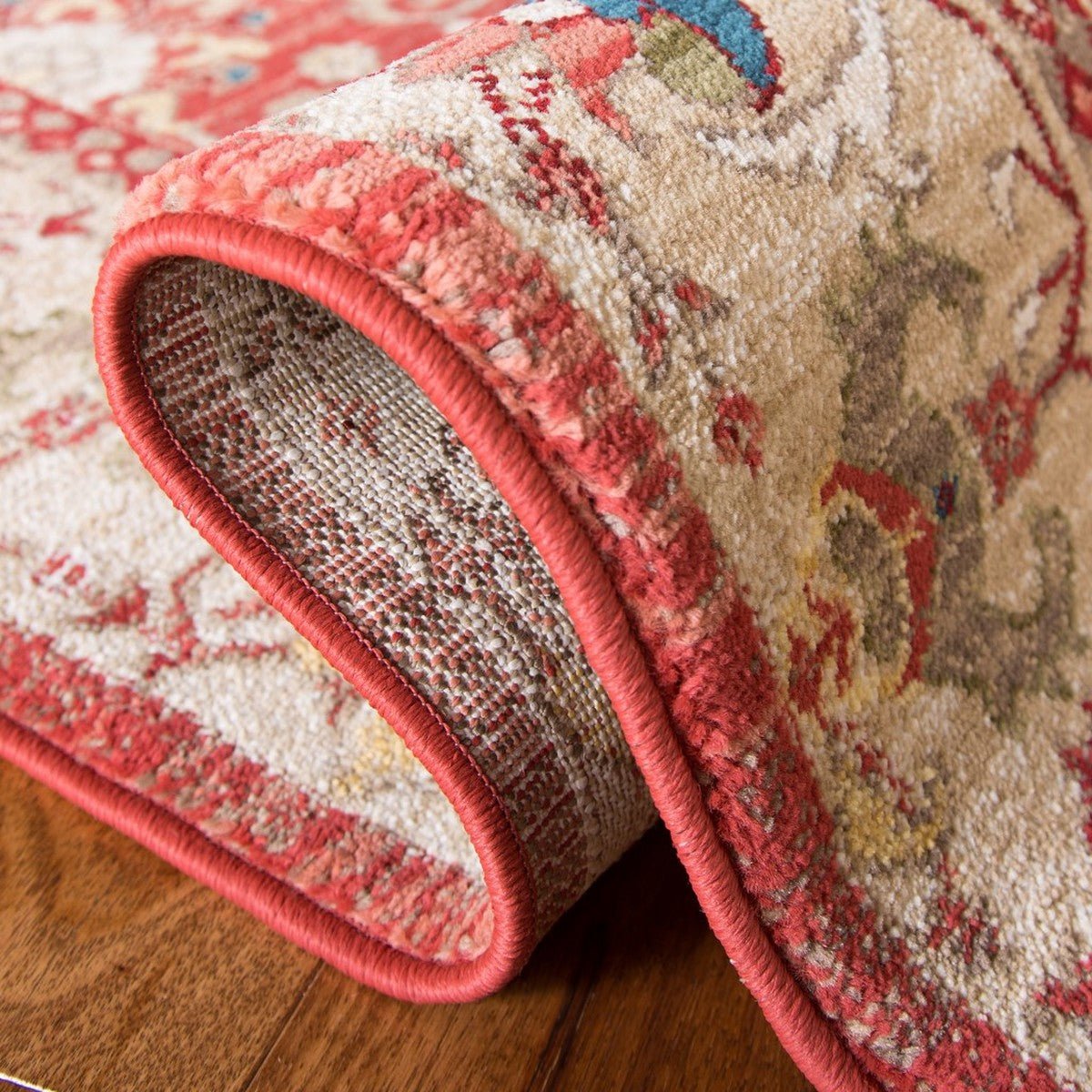 Safavieh Kashan Ksn303L Red / Beige Rugs - ksn303l-28