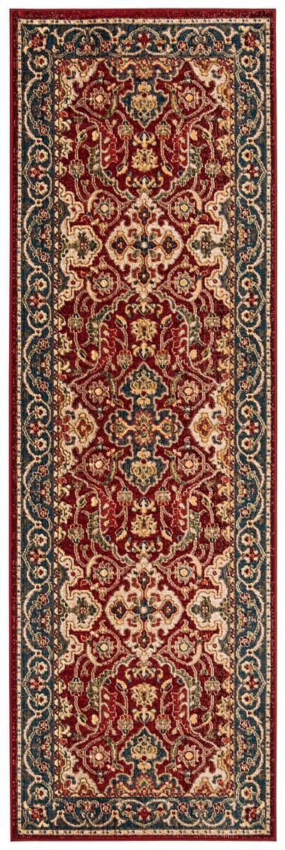 Safavieh Kashan Ksn307Q Red / Blue Rugs - Safavieh - ksn307q - 28