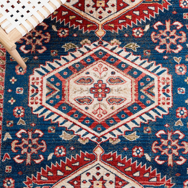 Safavieh Kashan Ksn353M Blue/Ivory Rugs - Safavieh - ksn353m - 28