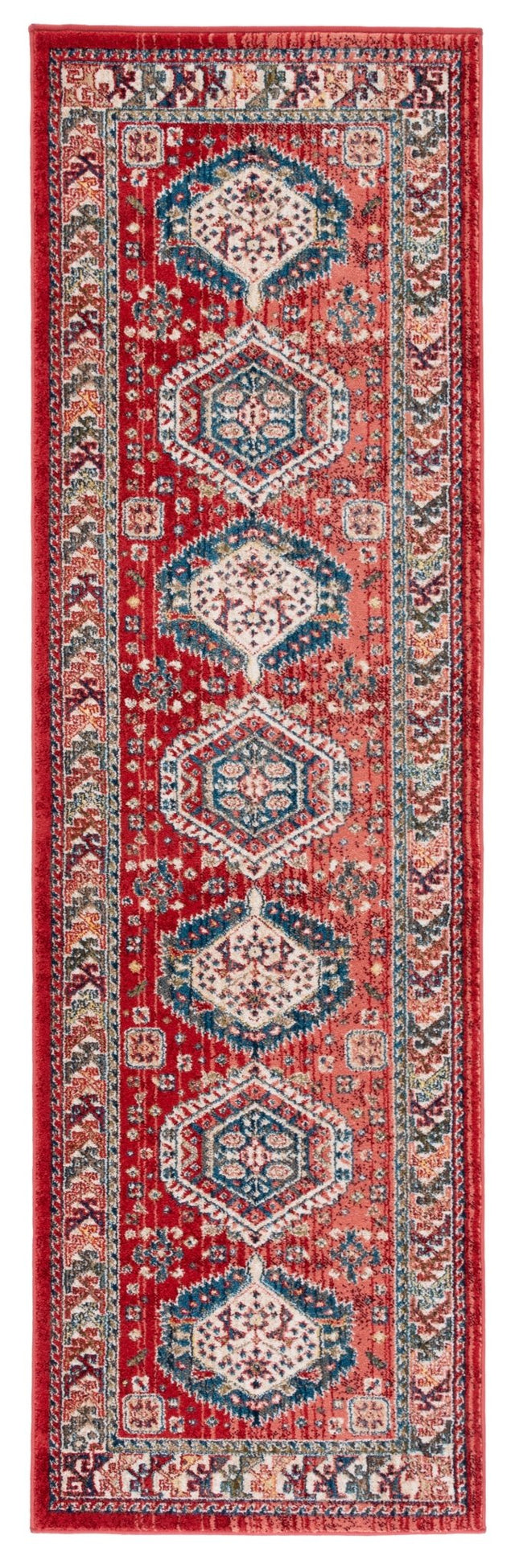 Safavieh Kashan Ksn353P Rust/Ivory Rugs - Safavieh - ksn353p - 28