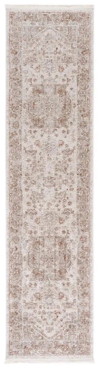 Safavieh Kendal 2'-0" x 8'-0" Rug in Ivory / Beige Grey