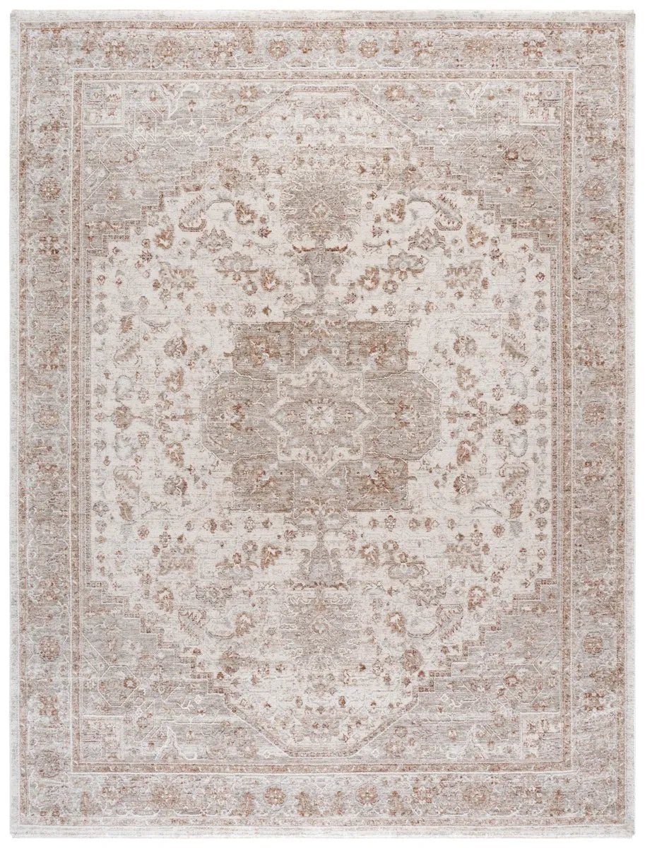 Safavieh Kendal 8'-0" x 10'-2" Rug in Ivory / Beige Grey