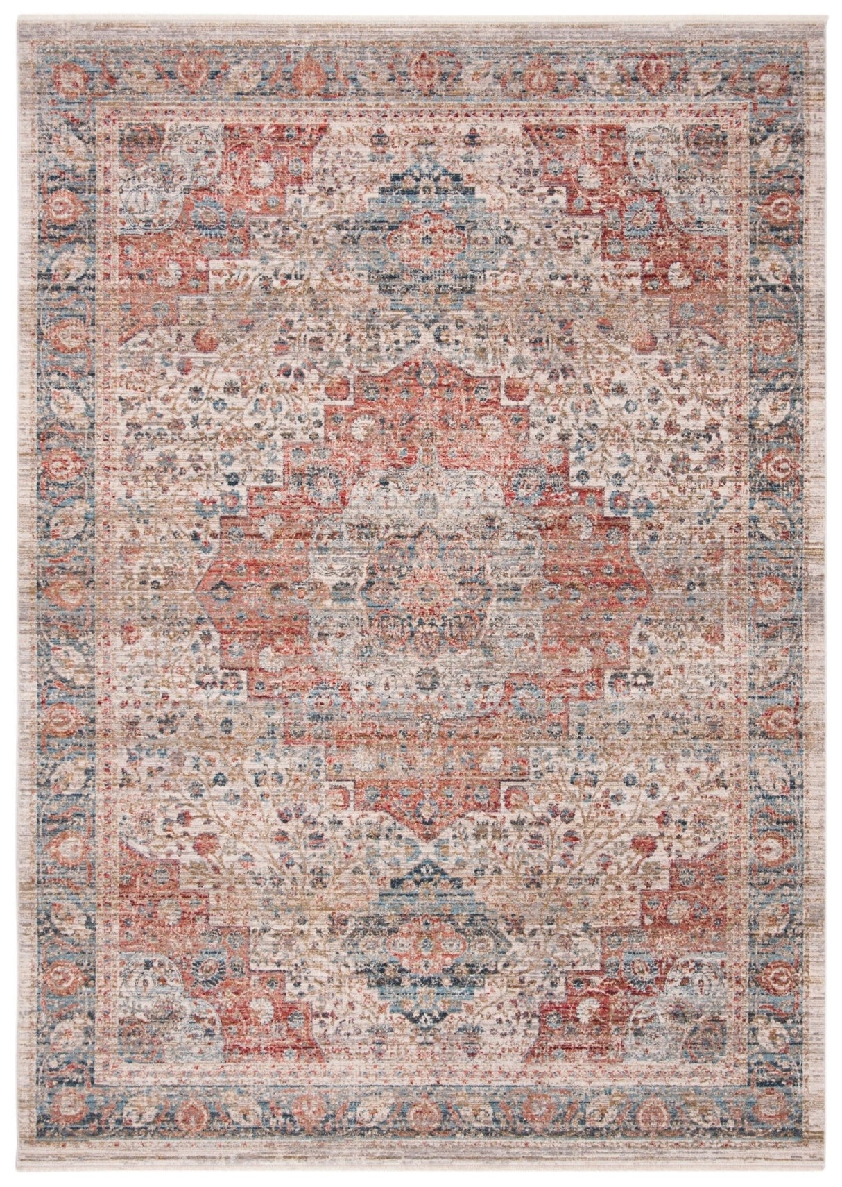 Safavieh Kenitra Kra672A Ivory/Pink Rug - Safavieh - kra672a - 3