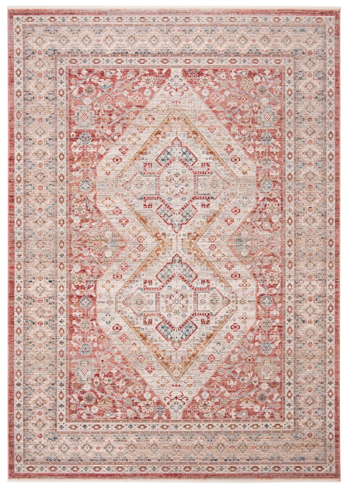 Safavieh Kenitra Kra692U Pink/Grey Rug - Safavieh - kra692u - 3