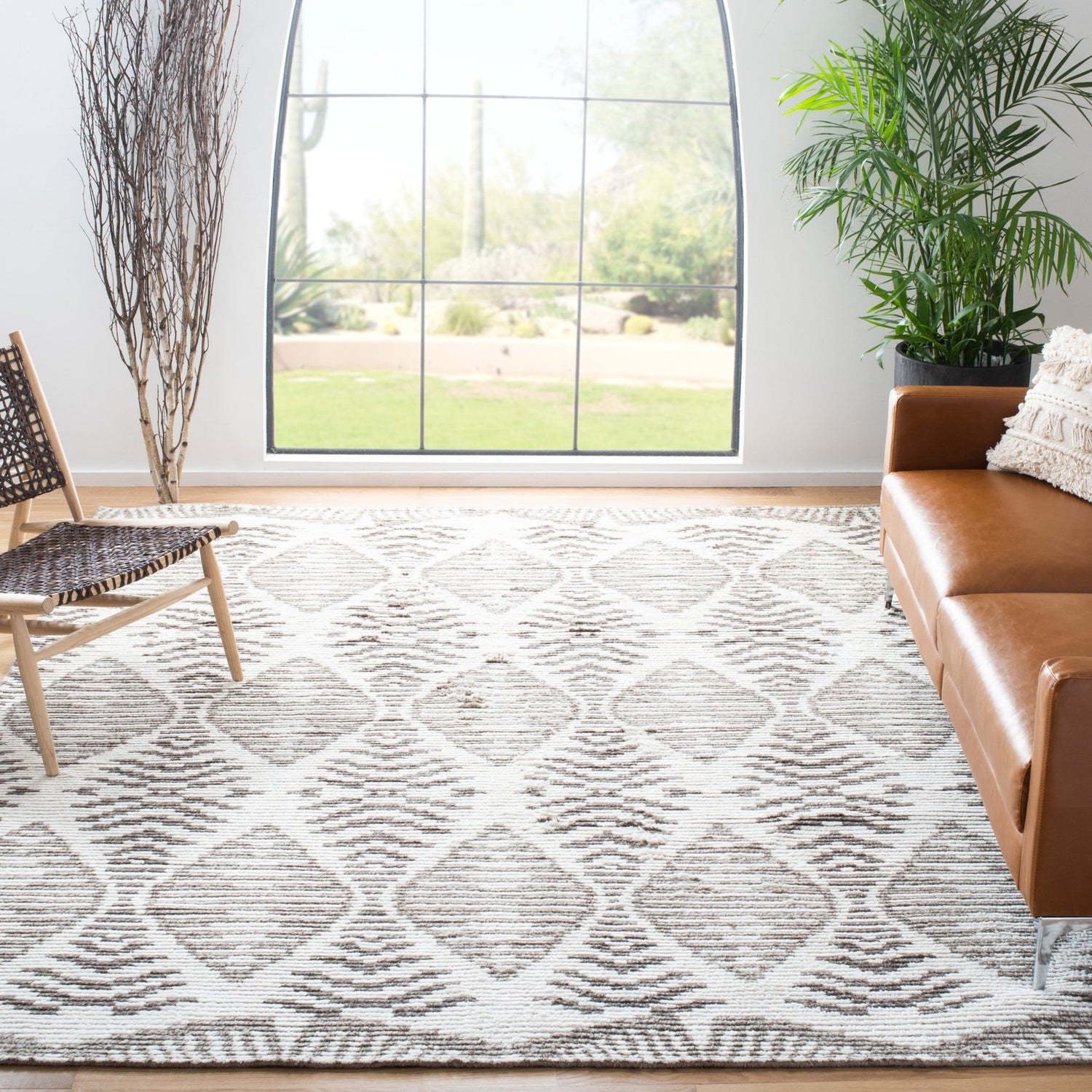 Safavieh Kenya Kny175F Grey/Ivory Rugs - Safavieh - kny175f - 6