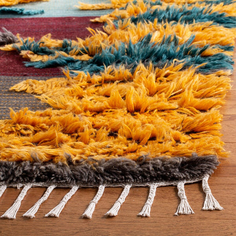 Safavieh Kenya Kny230Q Red / Gold Rugs - Safavieh - kny230q - 6