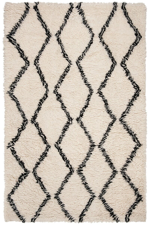 Safavieh Kenya Kny250Z Black / Ivory Rugs - Safavieh - kny250z - 6
