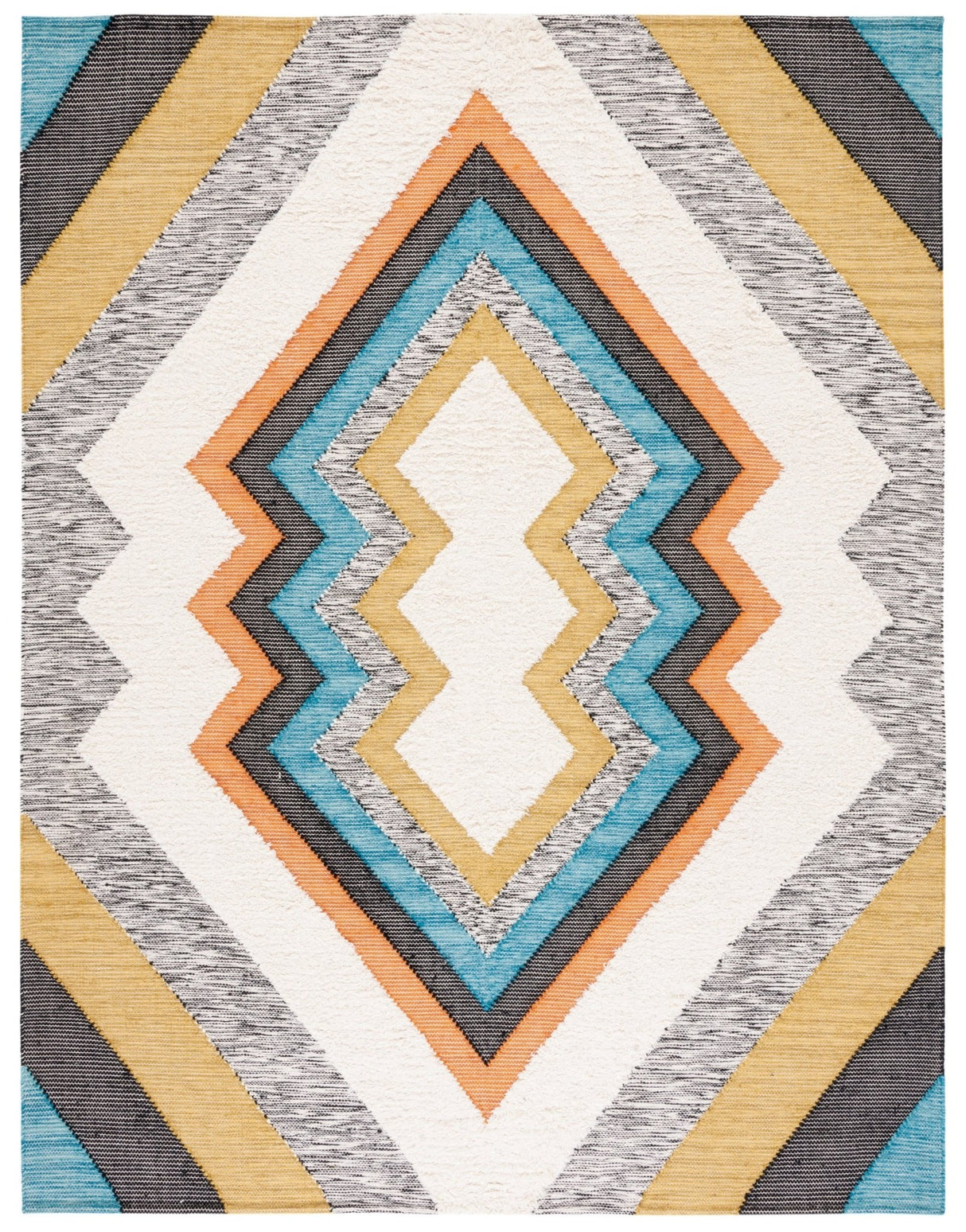 Safavieh Kenya Kny276Z Black/Ivory Rug - Safavieh - kny276z - 28