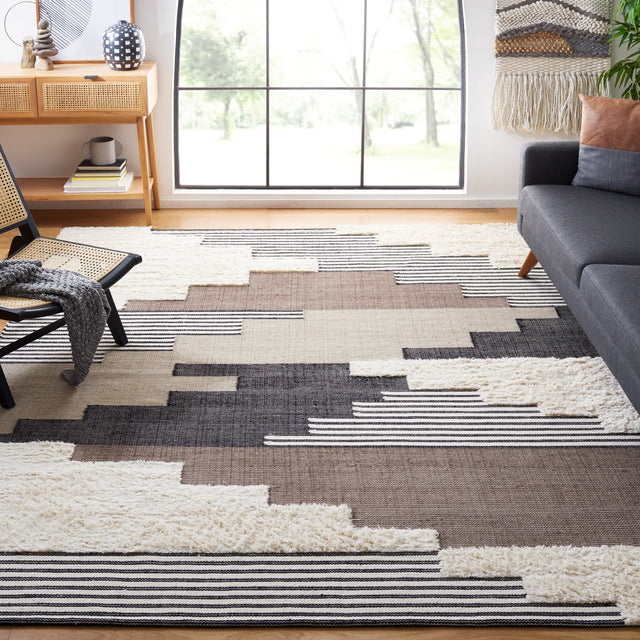 Safavieh Kenya Kny278Z Black/Ivory Rug - Safavieh - kny278z - 28