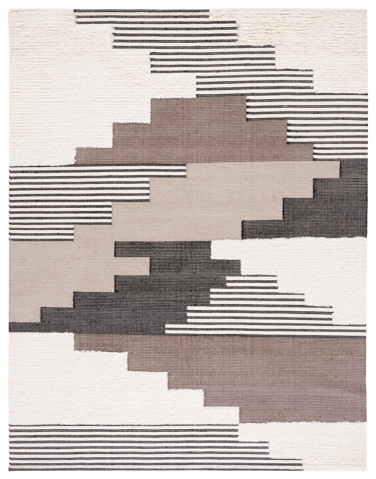 Safavieh Kenya Kny278Z Black/Ivory Rug - Safavieh - kny278z - 28