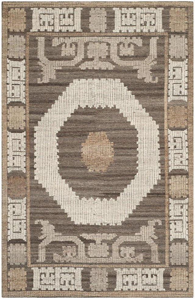 Safavieh Kenya Kny313A Ivory / Brown Rugs - Safavieh - kny313a - 2