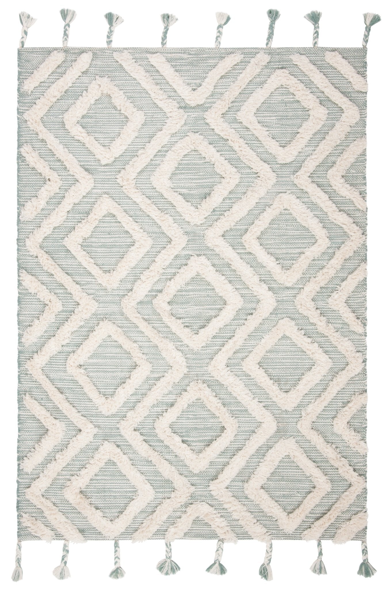 Safavieh Kenya Kny331J Aqua/Ivory Rugs - Safavieh - kny331j - 3