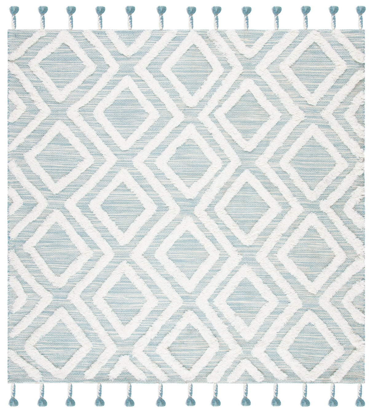 Safavieh Kenya Kny331J Aqua/Ivory Rugs - Safavieh - kny331j - 7sq