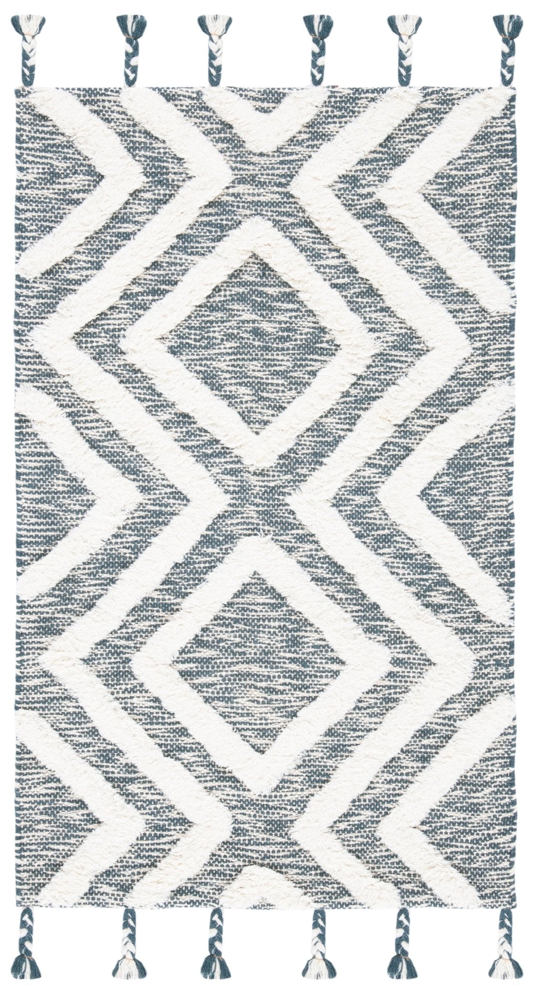 Safavieh Kenya Kny331L Teal/Ivory Rugs - Safavieh - kny331l - 28