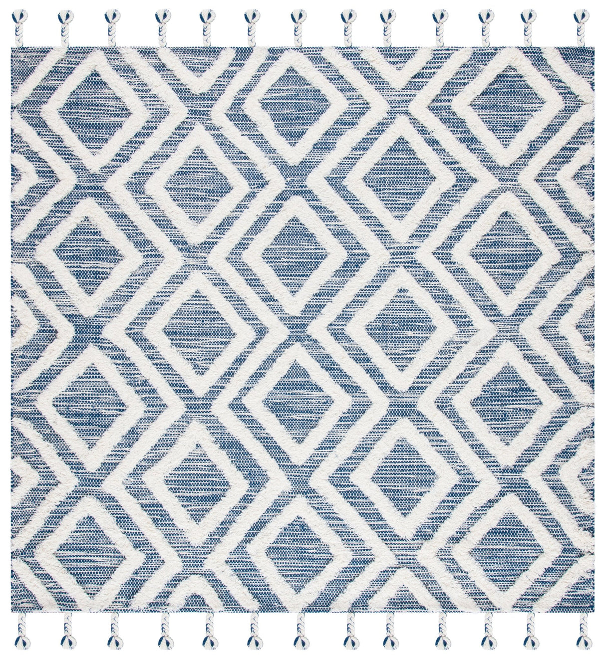 Safavieh Kenya Kny331N Navy/Ivory Rugs - Safavieh - kny331n - 7sq