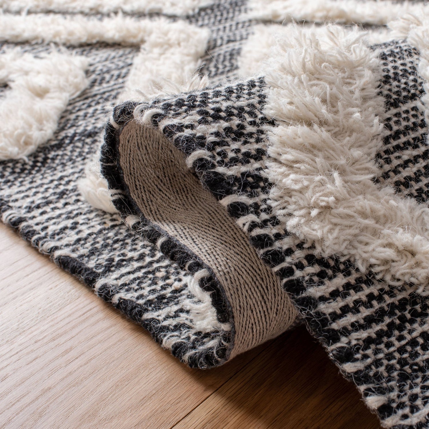 Safavieh Kenya Kny331Z Black/Ivory Rugs - Safavieh - kny331z - 28