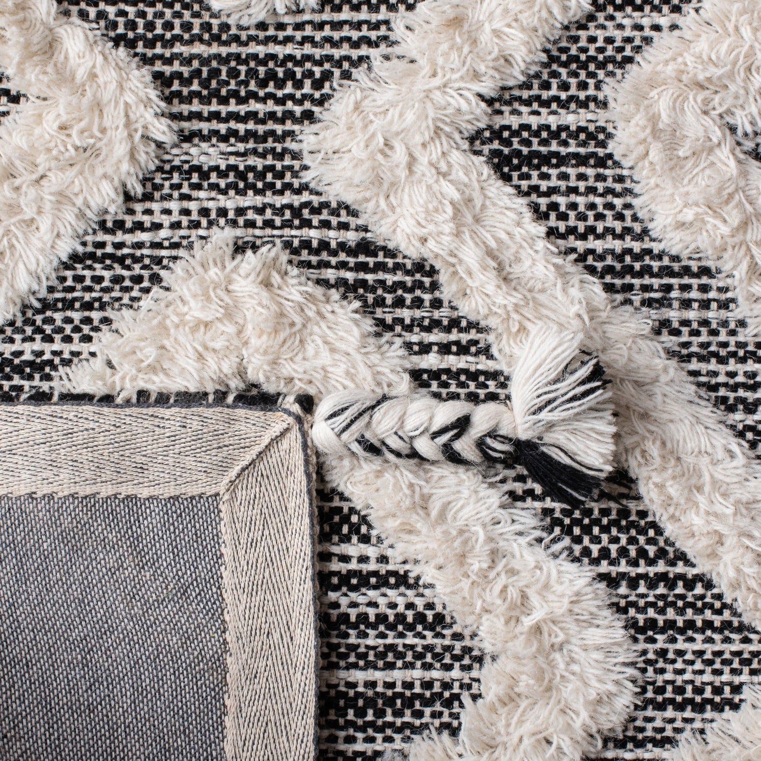 Safavieh Kenya Kny331Z Black/Ivory Rugs - Safavieh - kny331z - 28