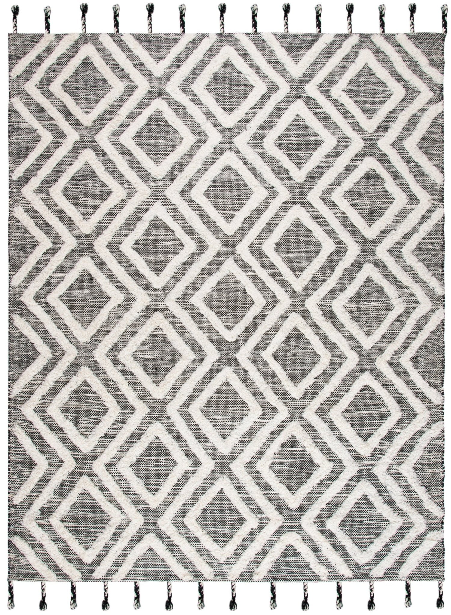 Safavieh Kenya Kny331Z Black/Ivory Rugs - Safavieh - kny331z - 28
