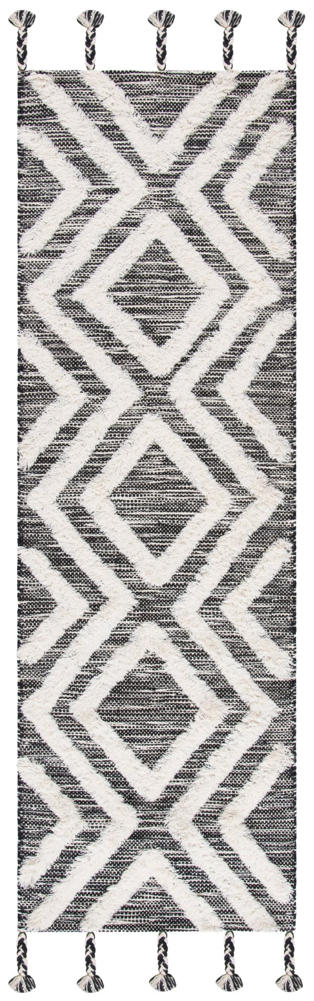 Safavieh Kenya Kny331Z Black/Ivory Rugs - Safavieh - kny331z - 28