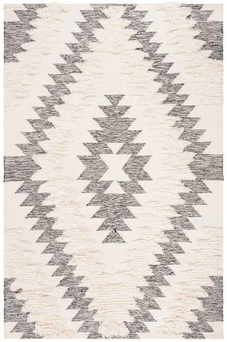 Safavieh Kenya Kny451Z Black / Ivory Rugs - Safavieh - kny451z - 6