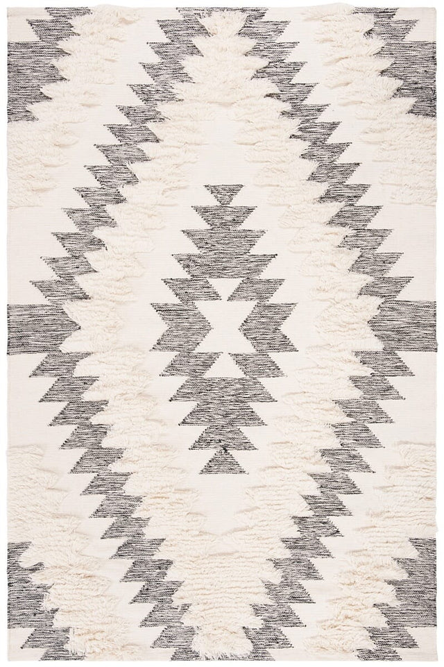 Safavieh Kenya Kny451Z Black / Ivory Rugs - Safavieh - kny451z - 6