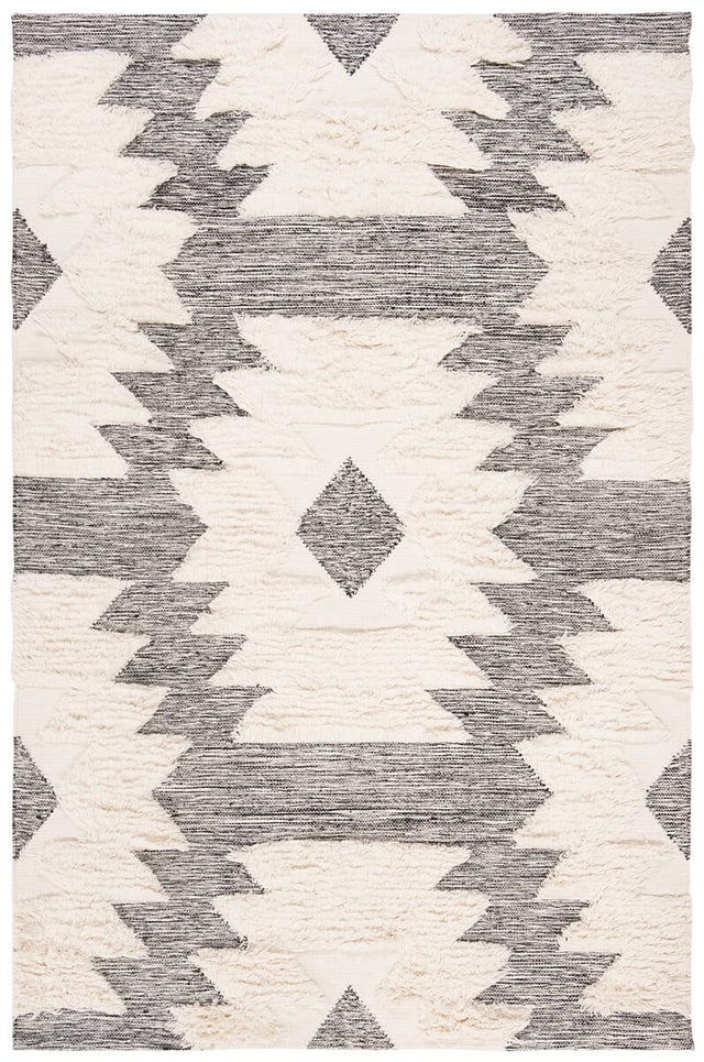Safavieh Kenya Kny452Z Black / Ivory Rugs - Safavieh - kny452z - 6
