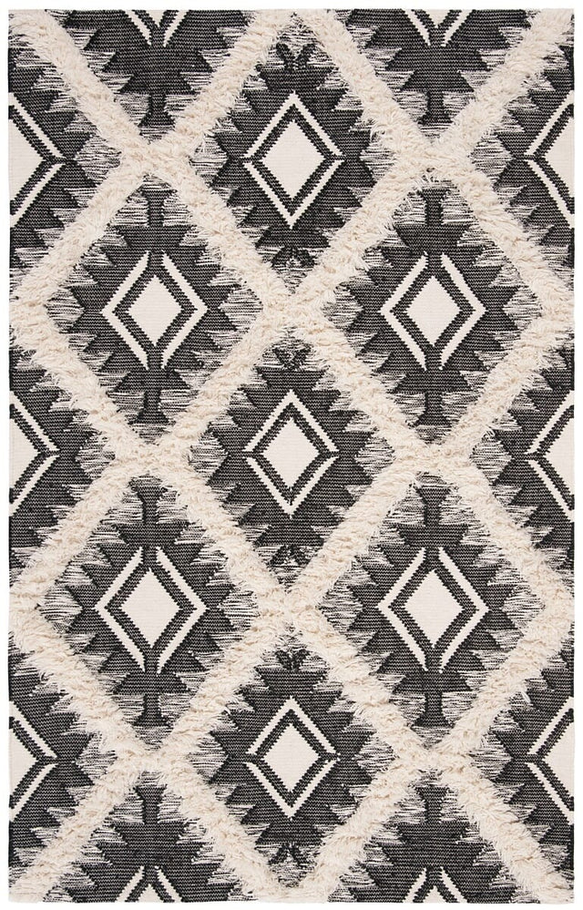 Safavieh Kenya Kny453Z Black / Ivory Rugs - Safavieh - kny453z - 6