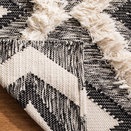 Safavieh Kenya Kny454Z Black / Ivory Rugs - Safavieh - kny454z - 6