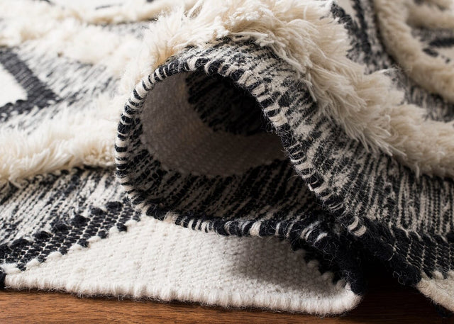 Safavieh Kenya Kny454Z Black / Ivory Rugs - Safavieh - kny454z - 6