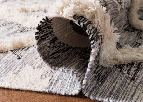 Safavieh Kenya Kny455H Charcoal / Ivory Rugs - Safavieh - kny455h - 6