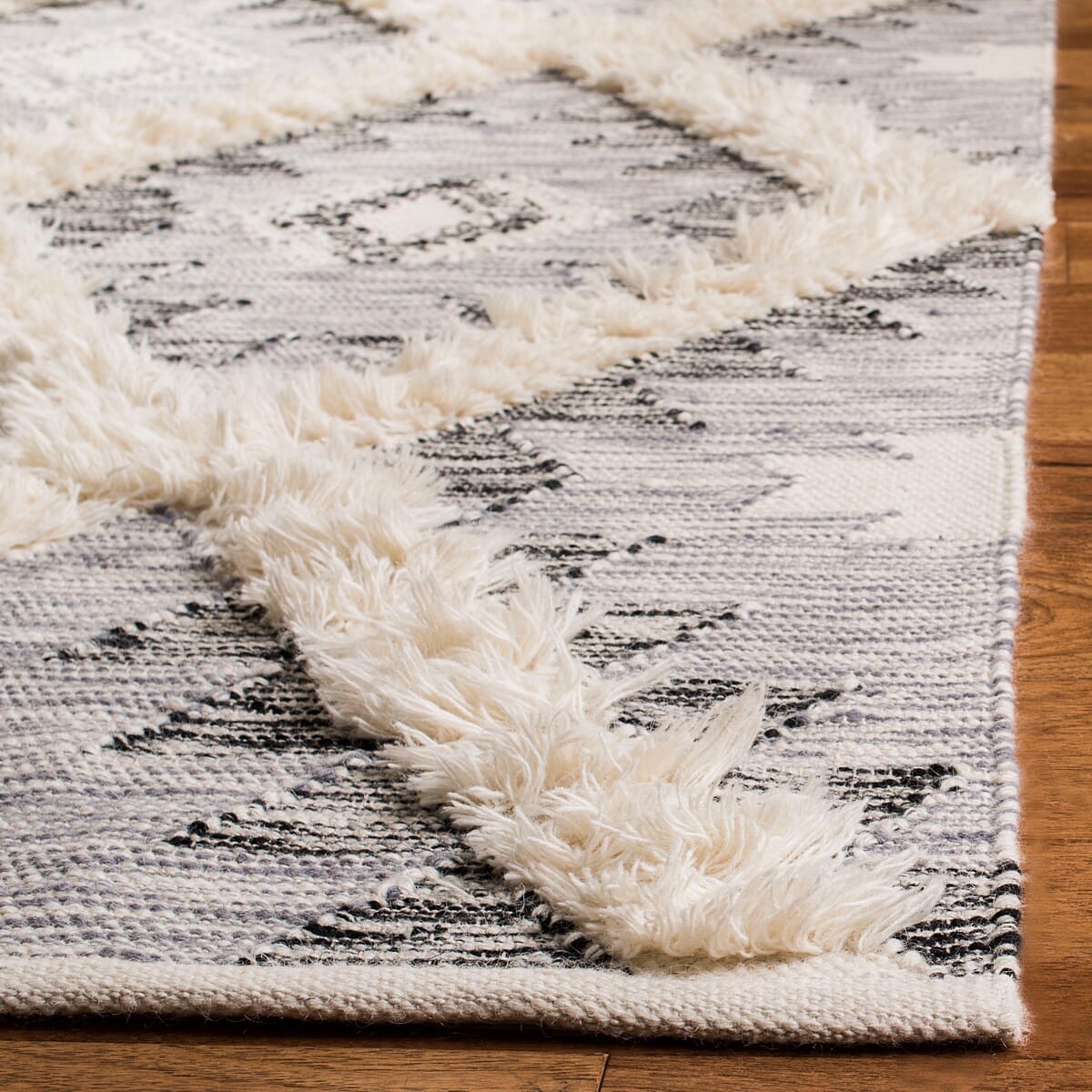 Safavieh Kenya Kny455H Charcoal / Ivory Rugs - Safavieh - kny455h - 6