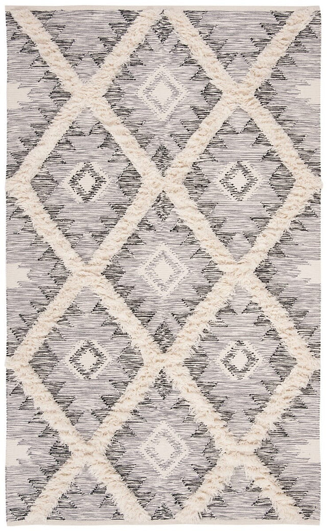Safavieh Kenya Kny455H Charcoal / Ivory Rugs - Safavieh - kny455h - 6