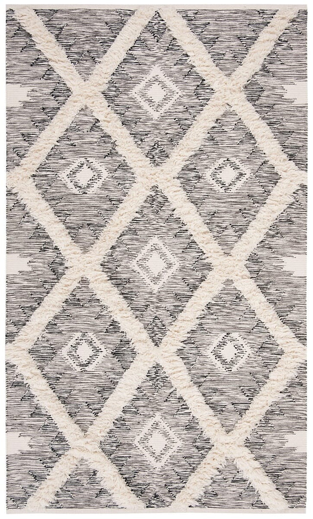 Safavieh Kenya Kny455Z Black / Ivory Rugs - Safavieh - kny455z - 6