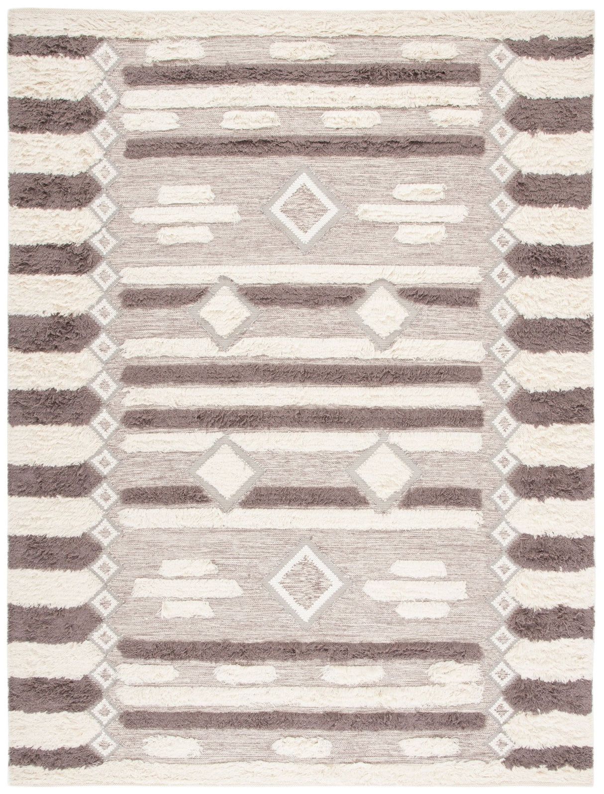 Safavieh Kenya Kny458A Ivory/Brown Rug - Safavieh - kny458a - 8