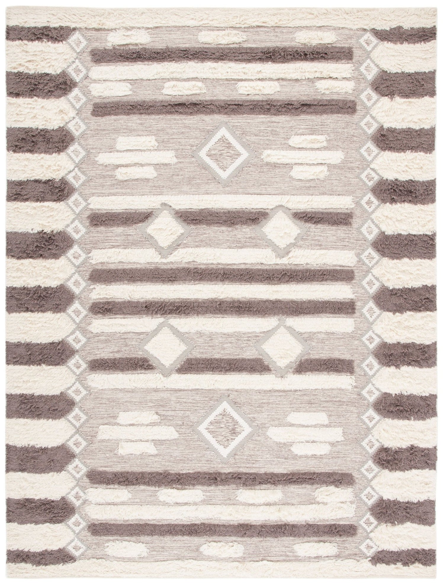 Safavieh Kenya Kny458A Ivory/Brown Rug - Safavieh - kny458a - 8