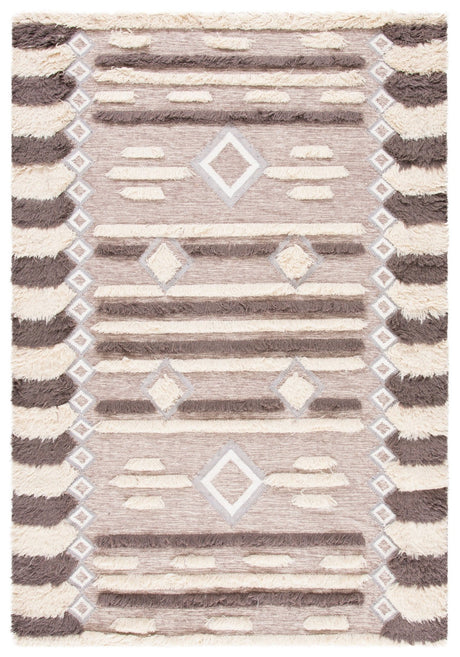 Safavieh Kenya Kny458A Ivory/Brown Rug - Safavieh - kny458a - 8