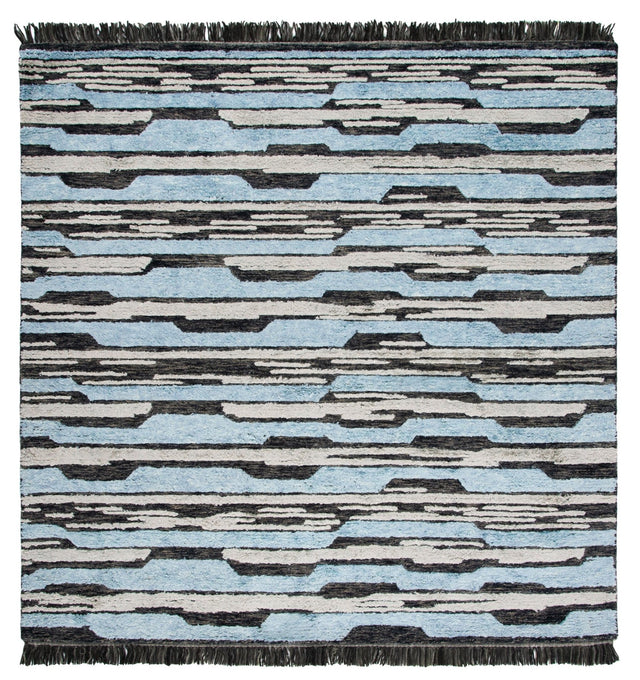 Safavieh Kenya Kny558H Charcoal/Blue Rugs - Safavieh - kny558h - 7sq