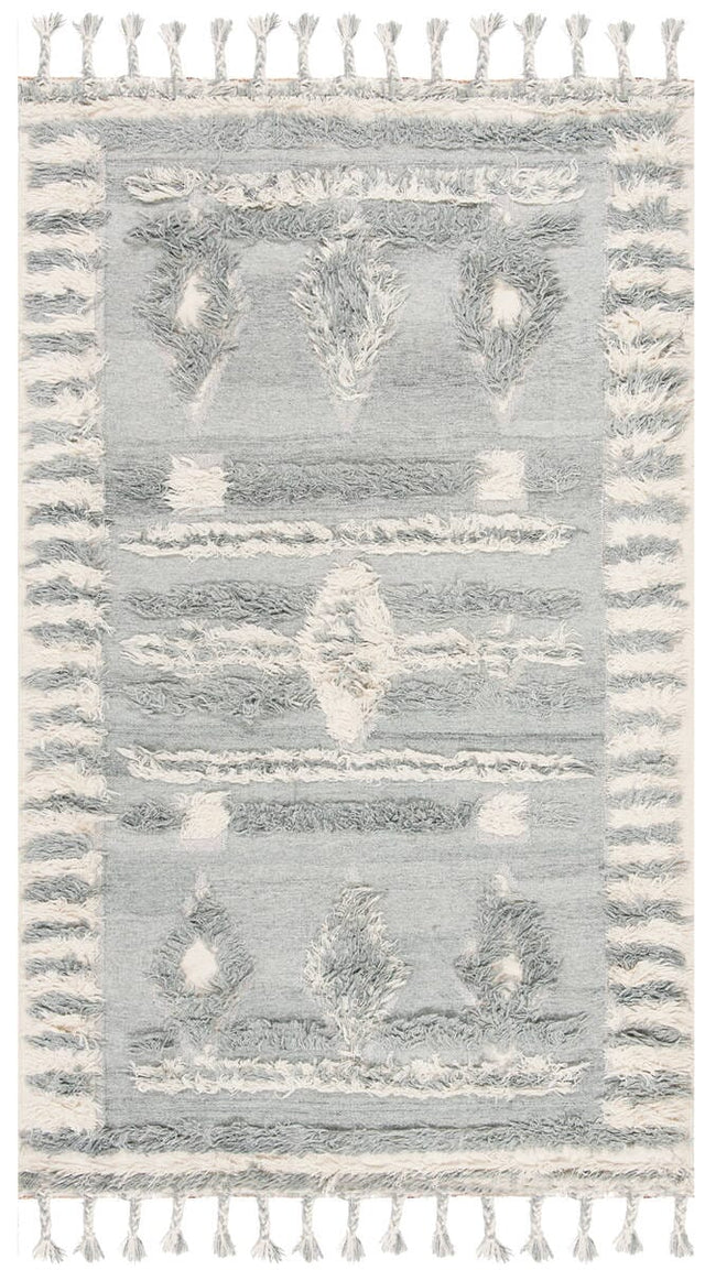 Safavieh Kenya Kny601B Grey / Ivory Rugs - Safavieh - kny601b - 6