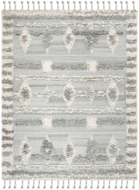 Safavieh Kenya Kny601B Grey / Ivory Rugs - Safavieh - kny601b - 6