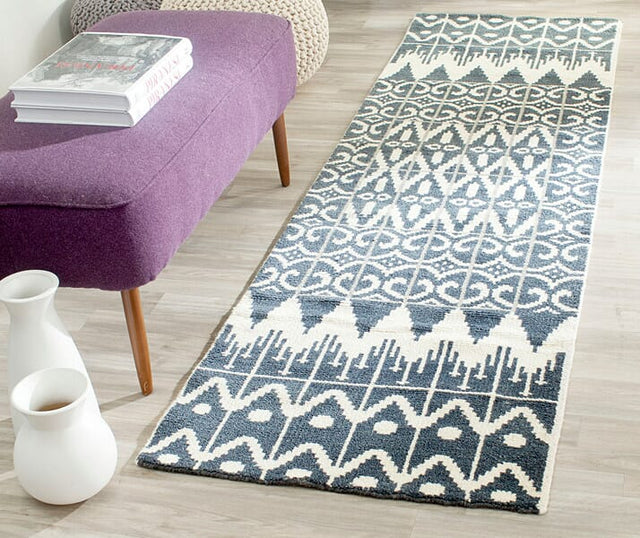 Safavieh Kenya Kny606A Charcoal Rugs - Safavieh - kny606a - 7sq