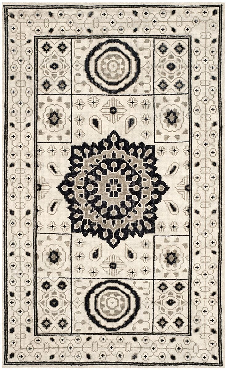 Safavieh Kenya Kny625A Ivory / Grey Rugs - Safavieh - kny625a - 2