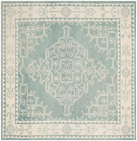 Safavieh Kenya Kny638A Ivory / Blue Rugs - Safavieh - kny638a - 7sq