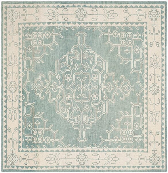 Safavieh Kenya Kny638A Ivory / Blue Rugs - Safavieh - kny638a - 7sq