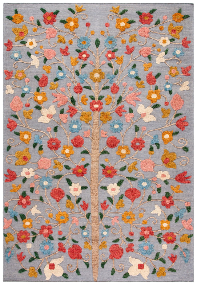Safavieh Kenya Kny640F Grey/Pink Rugs - Safavieh - kny640f - 6