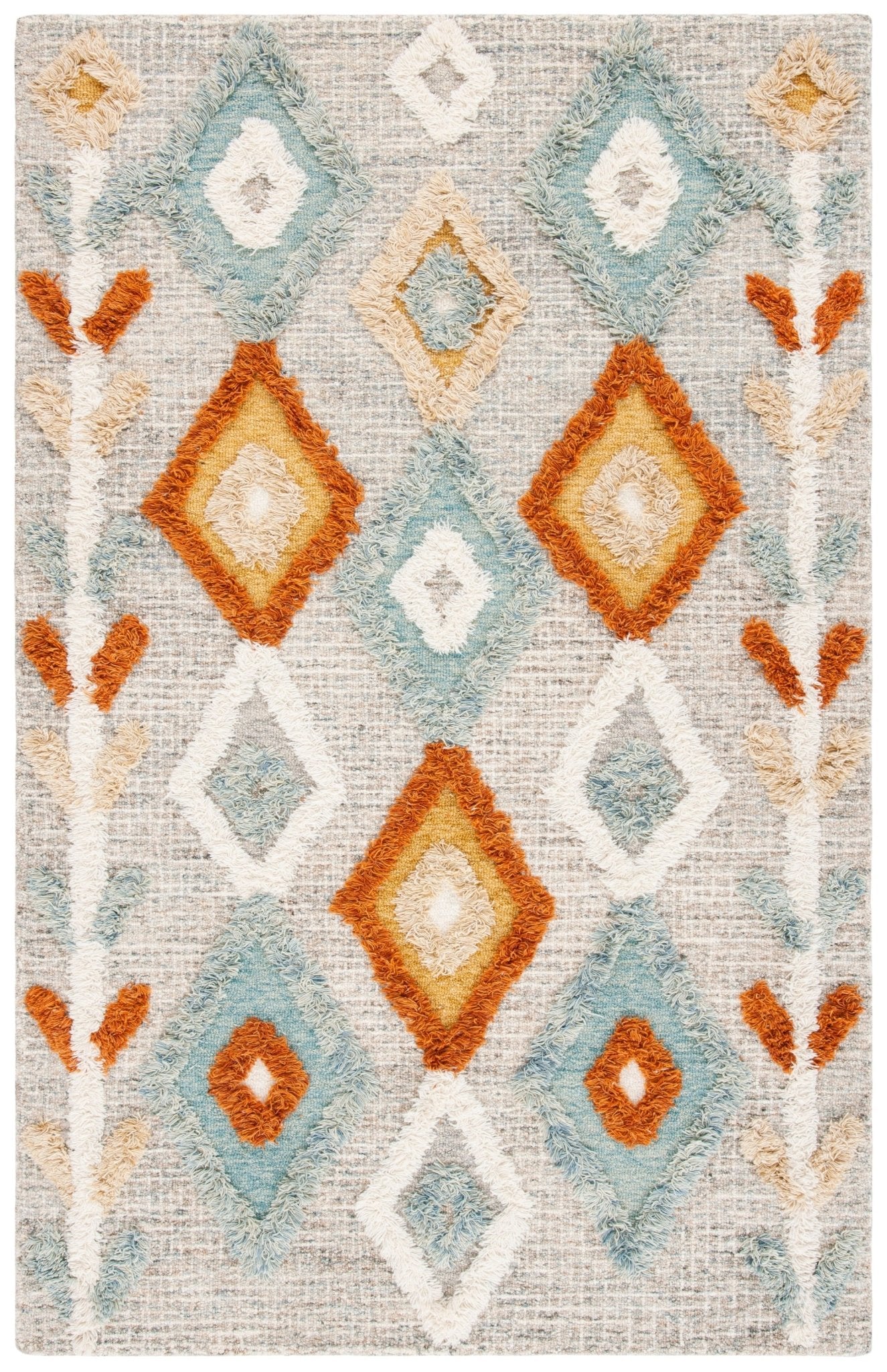 Safavieh Kenya Kny665F Grey/Blue Rugs - Safavieh - kny665f - 3