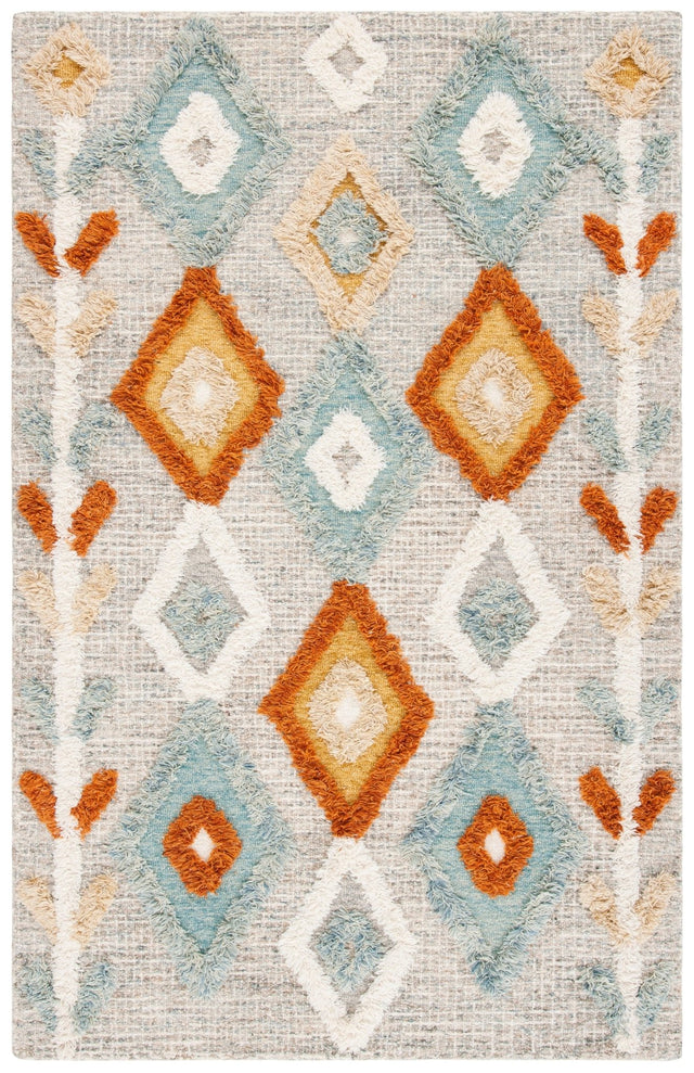 Safavieh Kenya Kny665F Grey/Blue Rugs - Safavieh - kny665f - 3